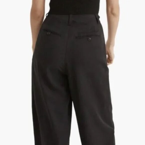 Madewell The Harlow Wide-Leg Pant, black, size 6 - Picture 7 of 7